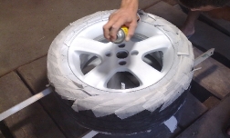 Как покрасить литые диски в гаражных условиях?
