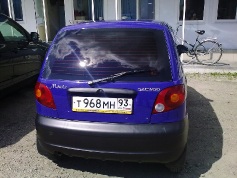 Daewoo Matiz, 2008 г. в городе Мостовский район