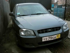 Hyundai Accent, 2003 г. в городе КРАСНОДАР