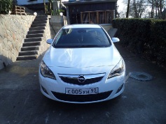 Opel Astra, 2010 г. в городе СОЧИ