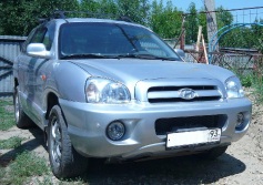 Hyundai Santa FE, 2008 г. в городе КРАСНОДАР
