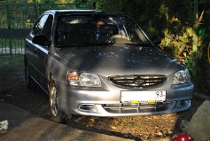 Hyundai Accent, 2007 г. в городе ГОРЯЧИЙ КЛЮЧ