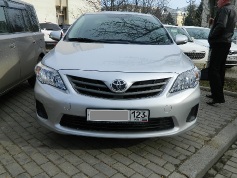 Toyota Corolla, 2011 г. в городе КРАСНОДАР