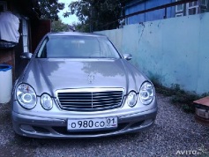 Mercedes-Benz E 200, 2003 г. в городе КРАСНОДАР