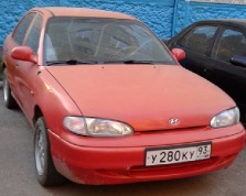 Hyundai Accent, 1996 г. в городе КРАСНОДАР