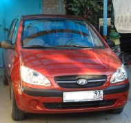 Hyundai Getz, 2009 г. в городе НОВОРОССИЙСК