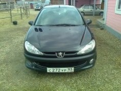 Peugeot 206, 2007 г. в городе КРАСНОДАР