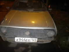 Volkswagen Golf, 1986 г. в городе КРАСНОДАР