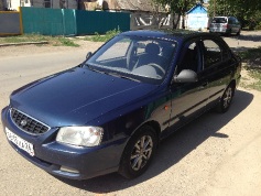 Hyundai Accent, 2008 г. в городе КРАСНОДАР