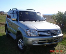 Toyota Land Cruiser Prado 90, 2002 г. в городе АНАПА