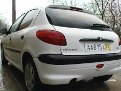 Peugeot 206, 2002 г. в городе КРАСНОДАР