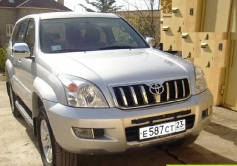 Toyota Land Cruiser Prado 90, 2005 г. в городе СОЧИ