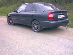 Hyundai Accent, 2008 г. в городе Апшеронский район