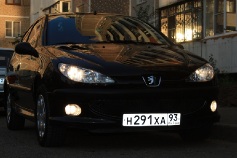 Peugeot 206, 2007 г. в городе КРАСНОДАР