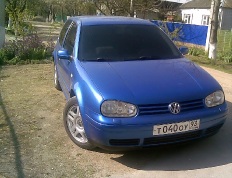 Volkswagen Golf, 2000 г. в городе Новокубанский район