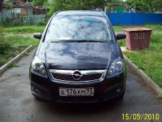 Opel Zafira, 2007 г. в городе Павловский район