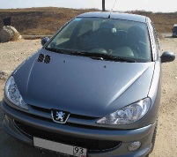 Peugeot 206, 2008 г. в городе КРАСНОДАР