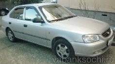 Hyundai Accent, 2007 г. в городе СОЧИ