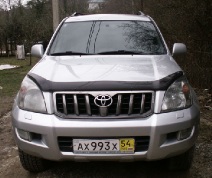 Toyota Land Cruiser Prado 120, 2008 г. в городе СОЧИ