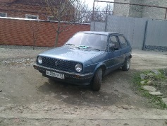 Volkswagen Golf, 1984 г. в городе КРАСНОДАР