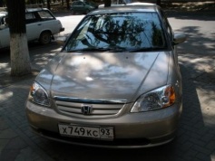 Honda Civic, 2002 г. в городе КРАСНОДАР