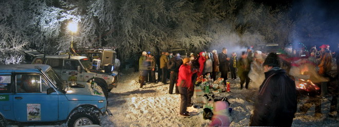 Новый год гора Собер-Баш