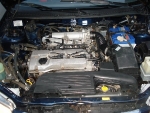 Mazda 323f темно-синий 1.5