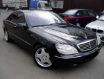 Прокат авто на свадьбу МЕРС S500 черный