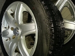 Диски на зимней резине205/55 R16 Сверловка 114,30х5