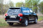 Toyota Land Cruiser 200 защита заднего бампера d 76/63 LCZ-000204