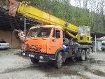 Автокран на базе КАМАЗ 5321 25 тонн