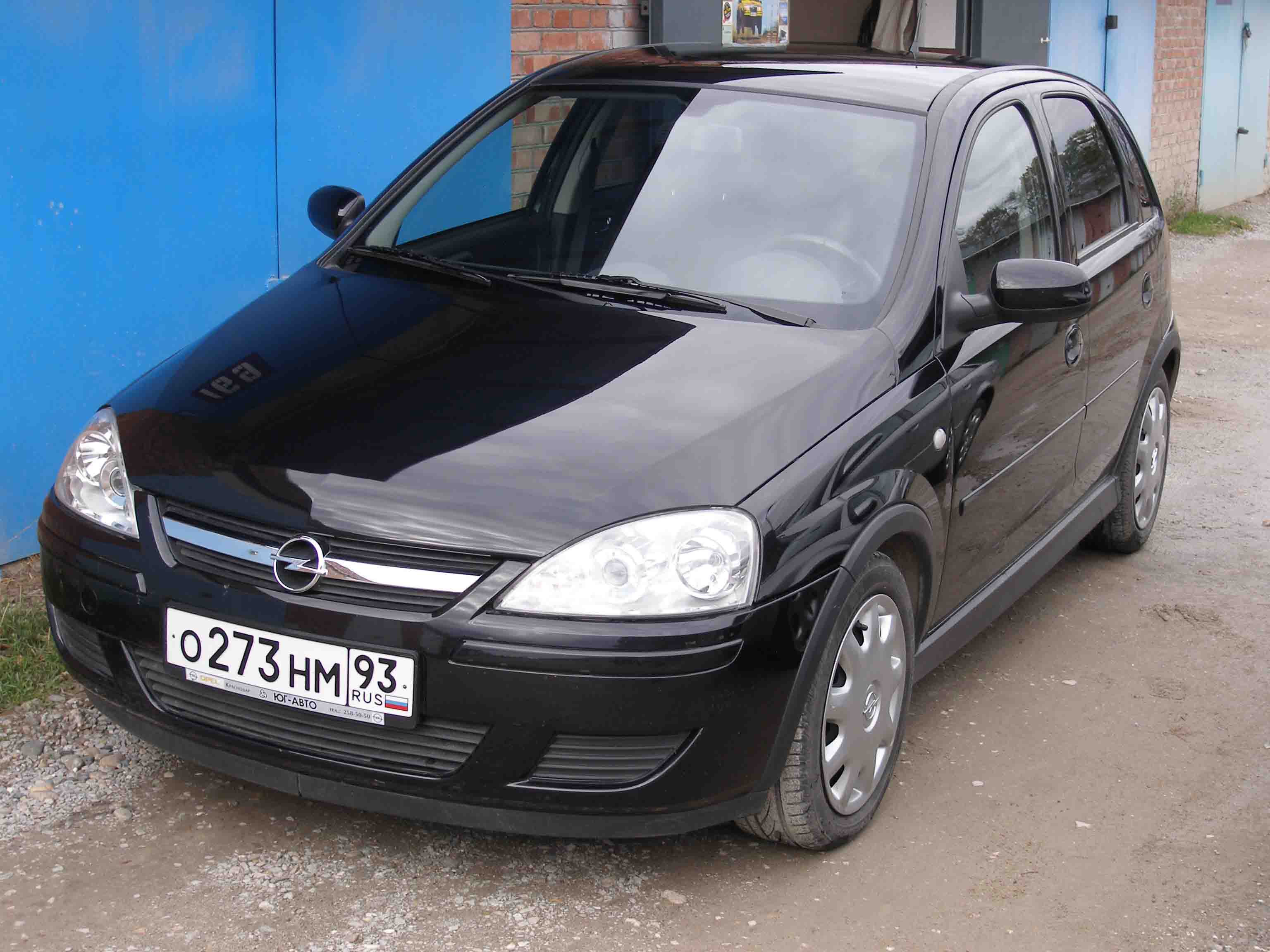 Opel Corsa C, Cosmo 1,2 Easytronic,5дв.,черный