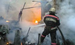Пожар в жилом доме в Сочи