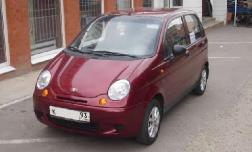 Daewoo Matiz упал в пропасть в Туапсинском районе