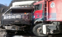 Крупная авария по дороге на Красную Поляну