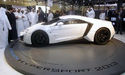 «Lykan Hypersport» за 3,5 миллиона долларов.