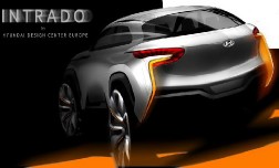 Водородный кроссовер Hyundai Intrado будет представлен на автошоу в Женеве