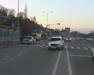 ДТП в Сочи в районе транспортной развязки мкр. Мамайка