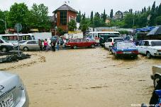 Последствия наводнения в Сочи