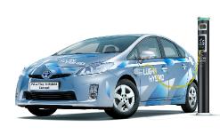 Toyota Prius с зарядкой от розетки