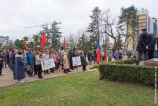Митинг протеста в Сочи