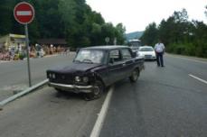 В Лазаревском районе Сочи произошло ДТП.
