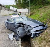 В Сочи разбился кабриолет Aston Martin DB7