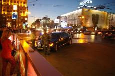 Очередная VIP-авария в центре Москвы на Тверской