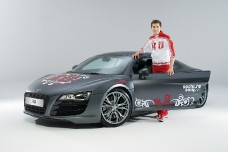 Спорткар Audi R8 и Олимпийское настроение