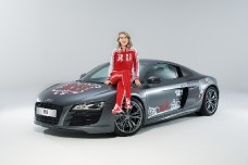 Спорткар Audi R8 и Олимпийское настроение