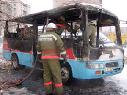 Пожар на ПАТП Сочи, сгорело 8 автобусов