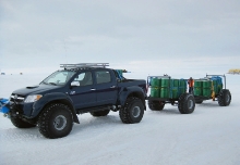Toyota Hilux покоряет Южный полюс