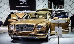 Bentley Bentayga 4х4 — шикарный кроссовер для деловых людей.