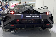 Суперкары Marussia на выставке Связь-Экспокомм-2010